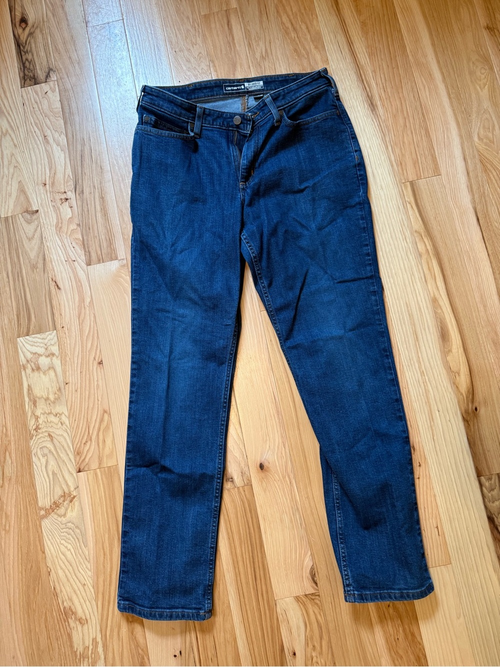 Carhartt Dark Blue Women's Boot Cut Jeans